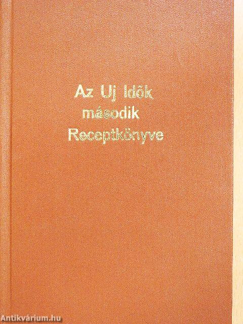 Az Uj Idők második receptkönyve (rossz állapotú)