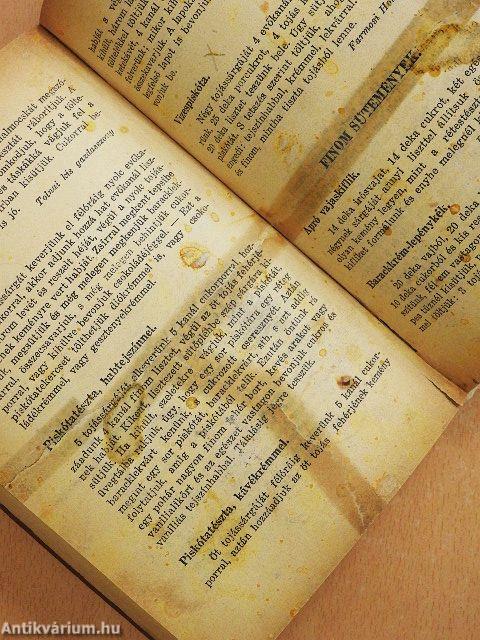 Az Uj Idők második receptkönyve (rossz állapotú)