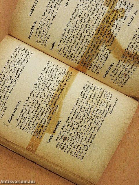 Az Uj Idők második receptkönyve (rossz állapotú)