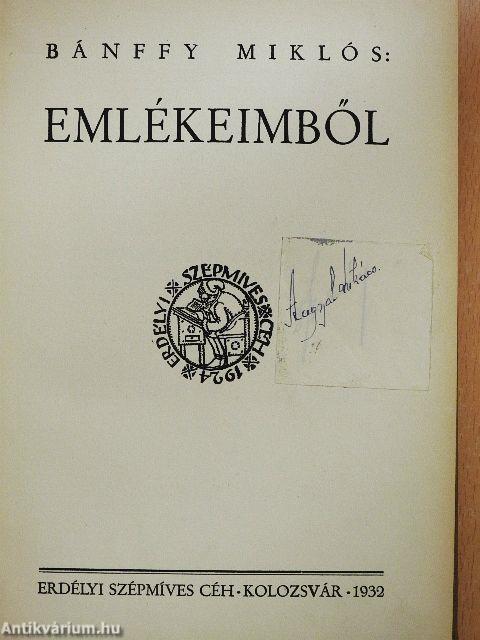 Emlékeimből (rossz állapotú)