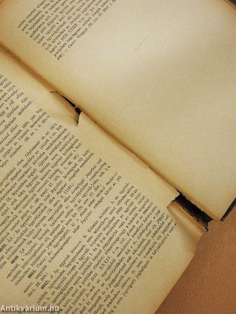 Felsőbiróságaink elvi határozatai III. (rossz állapotú)