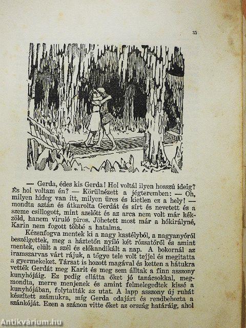 Andersen nagy meséskönyv (rossz állapotú)