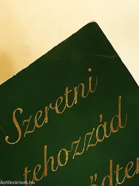Szeretni tehozzád szegődtem