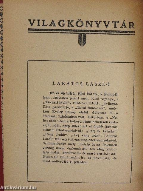 Bazilidesz Éva/Pesti bábjáték/Novellák