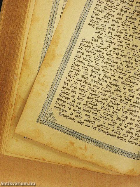 Dr. Martin Luther's Kirchen-Postille (gótbetűs)