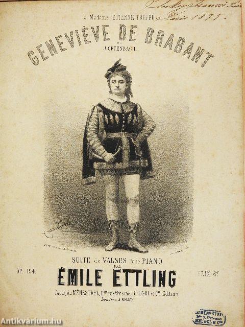 Kották egyedi gyűjteménye keringőkhöz, sanzonokhoz és operákhoz, hangszeres kíséretre és énekhangra