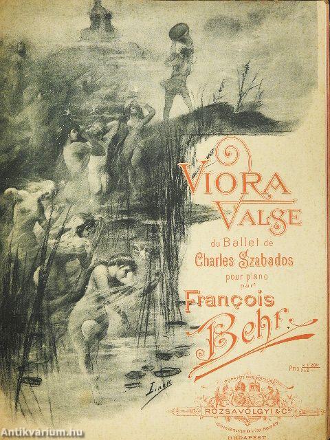 Kották egyedi gyűjteménye keringőkhöz, sanzonokhoz és operákhoz, hangszeres kíséretre és énekhangra