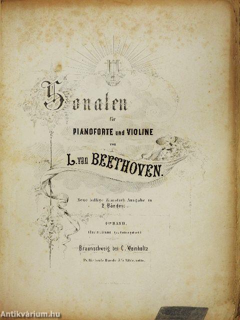 Sonaten für pianoforte und violine I-II.