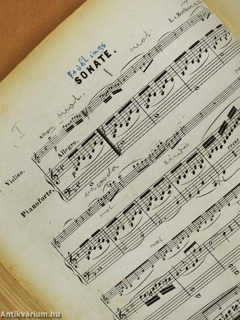 Sonaten für pianoforte und violine I-II.