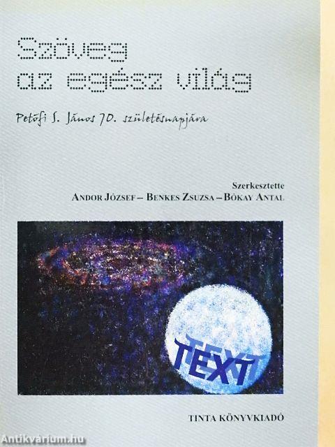 Szöveg az egész világ