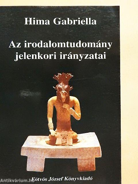 Az irodalomtudomány jelenkori irányzatai