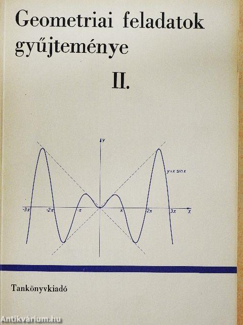 Geometriai feladatok gyűjteménye II.