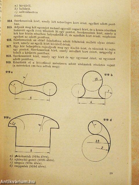 Geometriai feladatok gyűjteménye I.