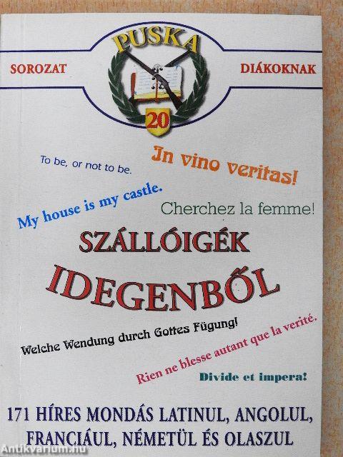 Szállóigék idegenből