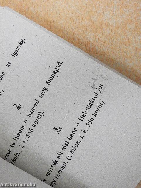 Szállóigék idegenből