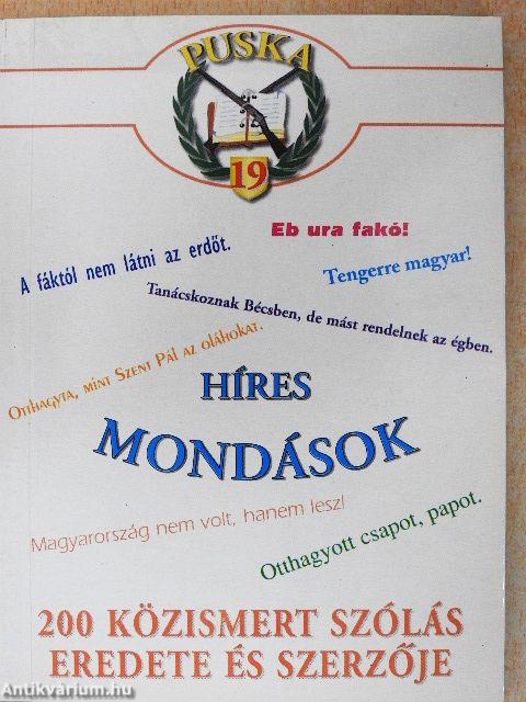 Híres mondások
