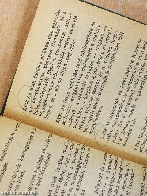 Általános balesetelhárító és egészségvédő óvórendszabály