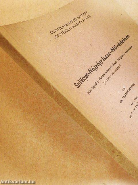 Szülészet-nőgyógyászat-nővédelem