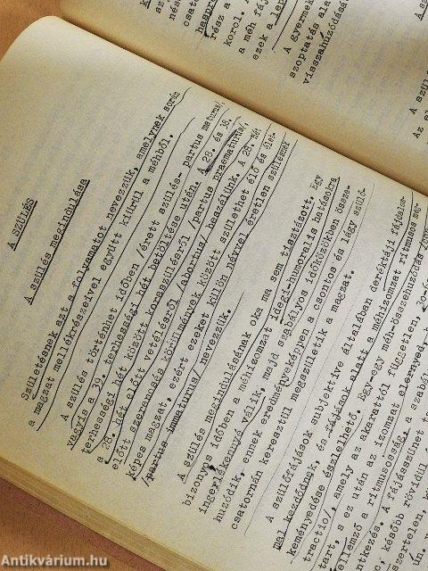 Szülészet-nőgyógyászat-nővédelem