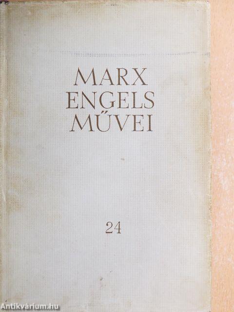 Karl Marx és Friedrich Engels művei 24.