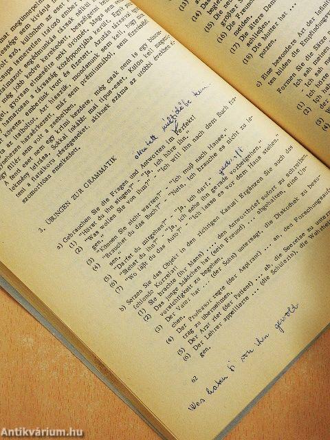 Német nyelvi jegyzet állami nyelvvizsgára előkészítő és társalgó tanfolyamok számára