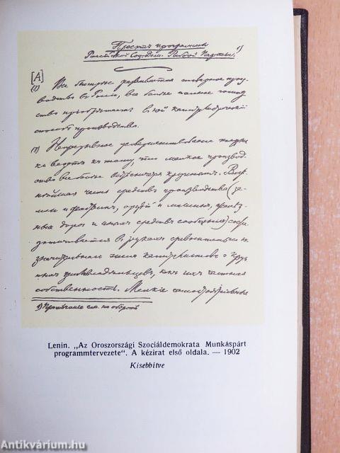 V. I. Lenin művei 6.