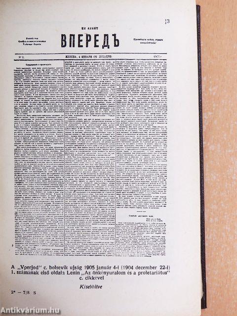 V. I. Lenin művei 8.