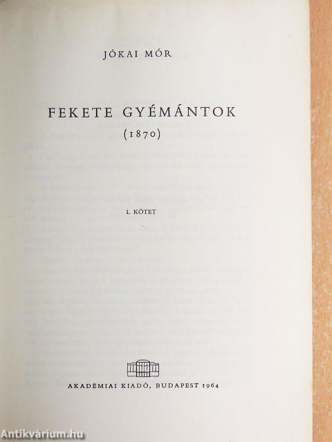 Fekete gyémántok I-II.