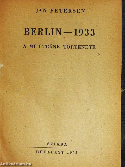 Berlin - 1933