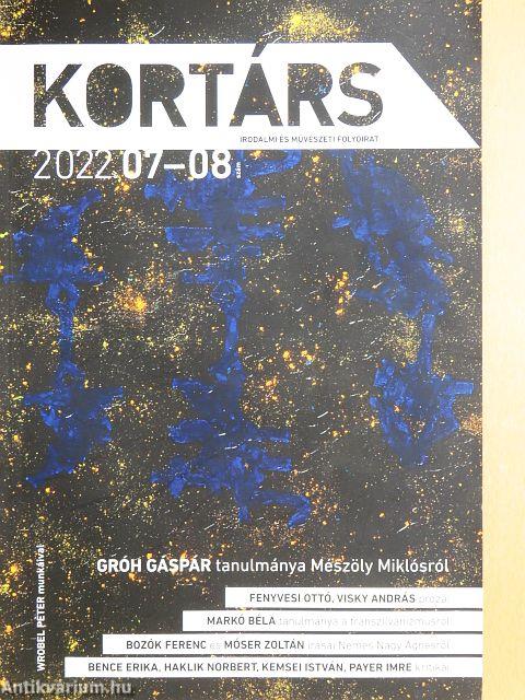 Kortárs 2022. július-agusztus