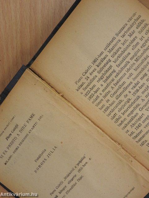 Milánótól a pokolig