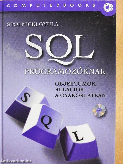 SQL programozóknak - CD-vel