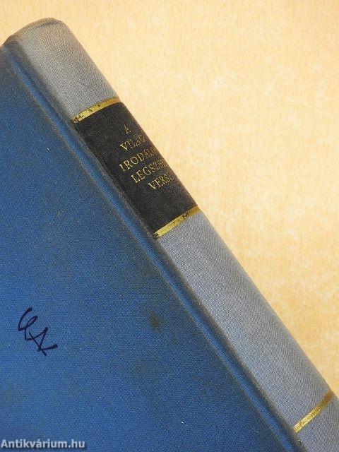 A világirodalom legszebb versei