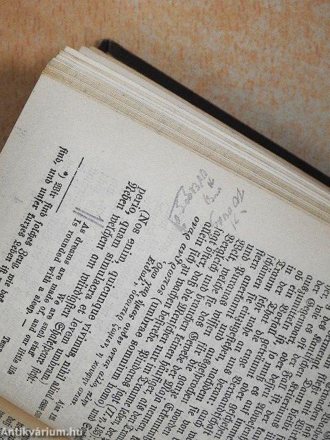 Die Welt als Wille und Vorstellung I-II. (gótbetűs)