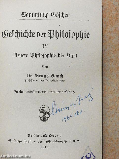 Geschichte der Philosophie IV. (gótbetűs)