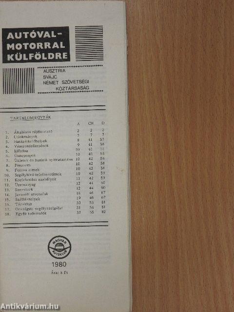 Autóval-motorral külföldre