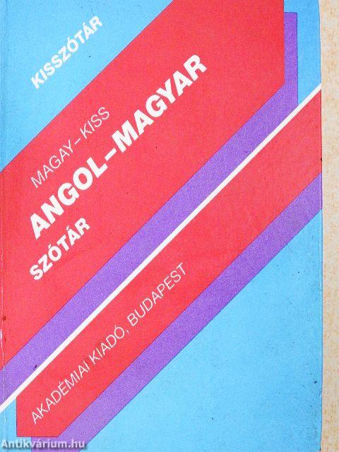 Angol-magyar szótár 