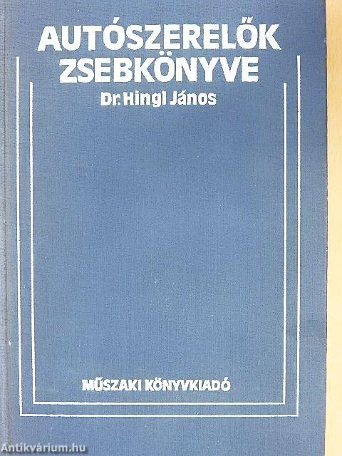 Autószerelők zsebkönyve