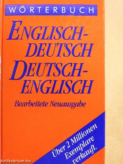Wörterbuch Englisch-Deutsch/Deutsch-Englisch