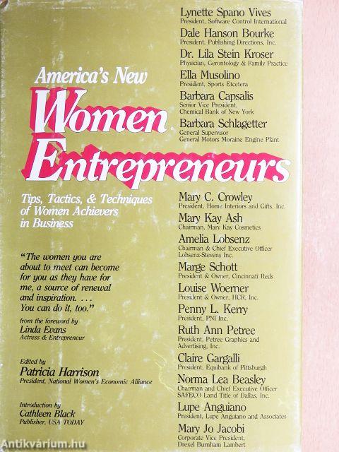 America's New Women Entrepreneurs
