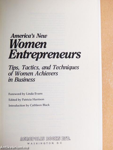 America's New Women Entrepreneurs