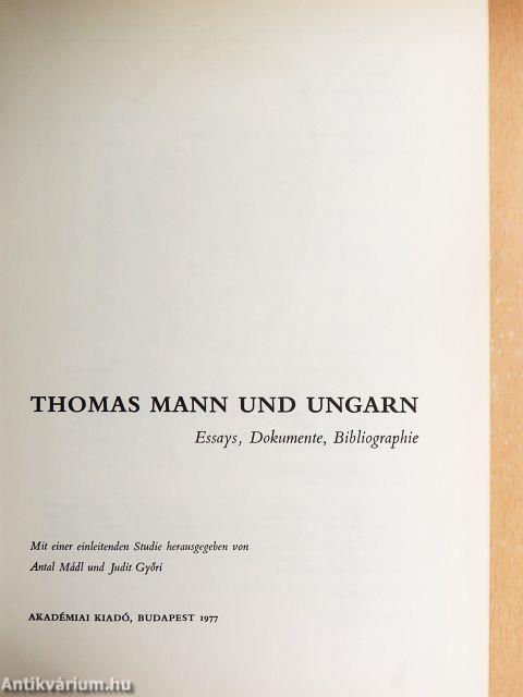 Thomas Mann und Ungarn