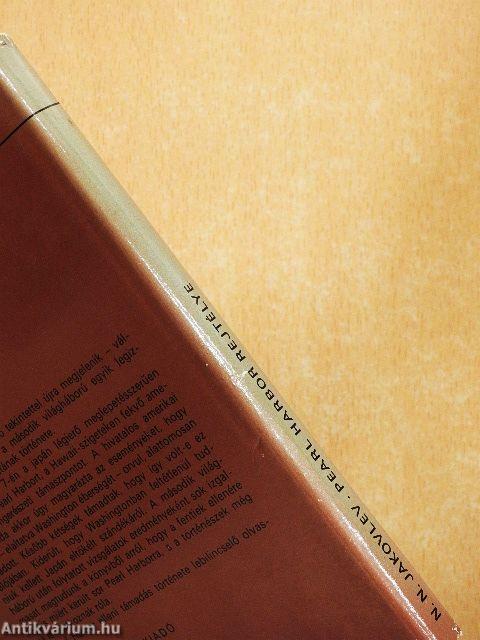 Pearl Harbor rejtélye