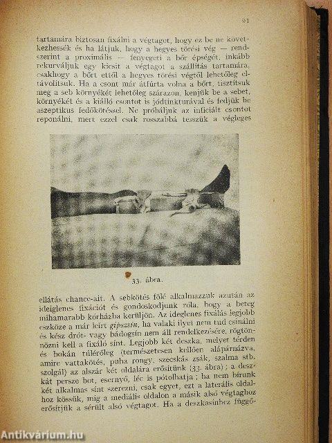 A gyakorló orvos sebészete (rossz állapotú)