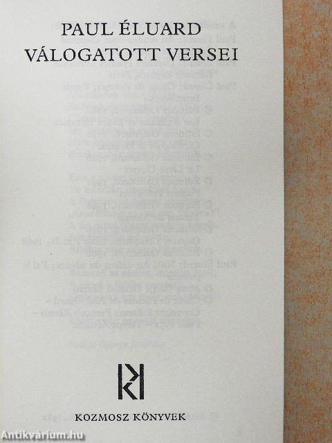 Paul Éluard válogatott versei