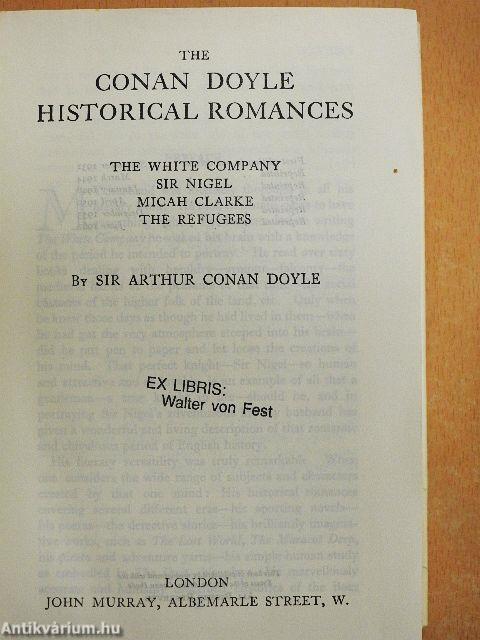 The Conan Doyle Historical Romances