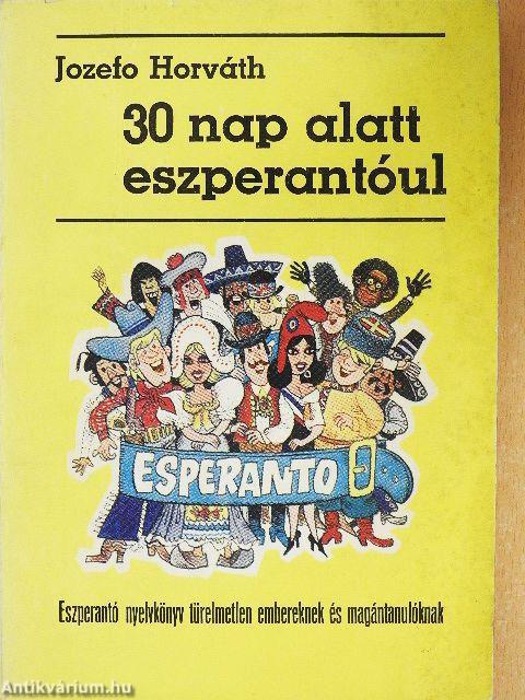 30 nap alatt eszperantóul