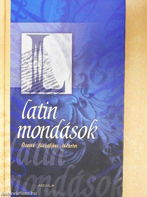 Latin mondások