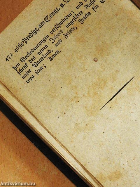 Predigten im Jahre 1805. II. (gótbetűs)