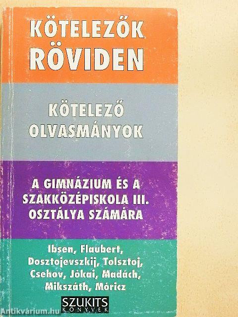 Kötelező olvasmányok